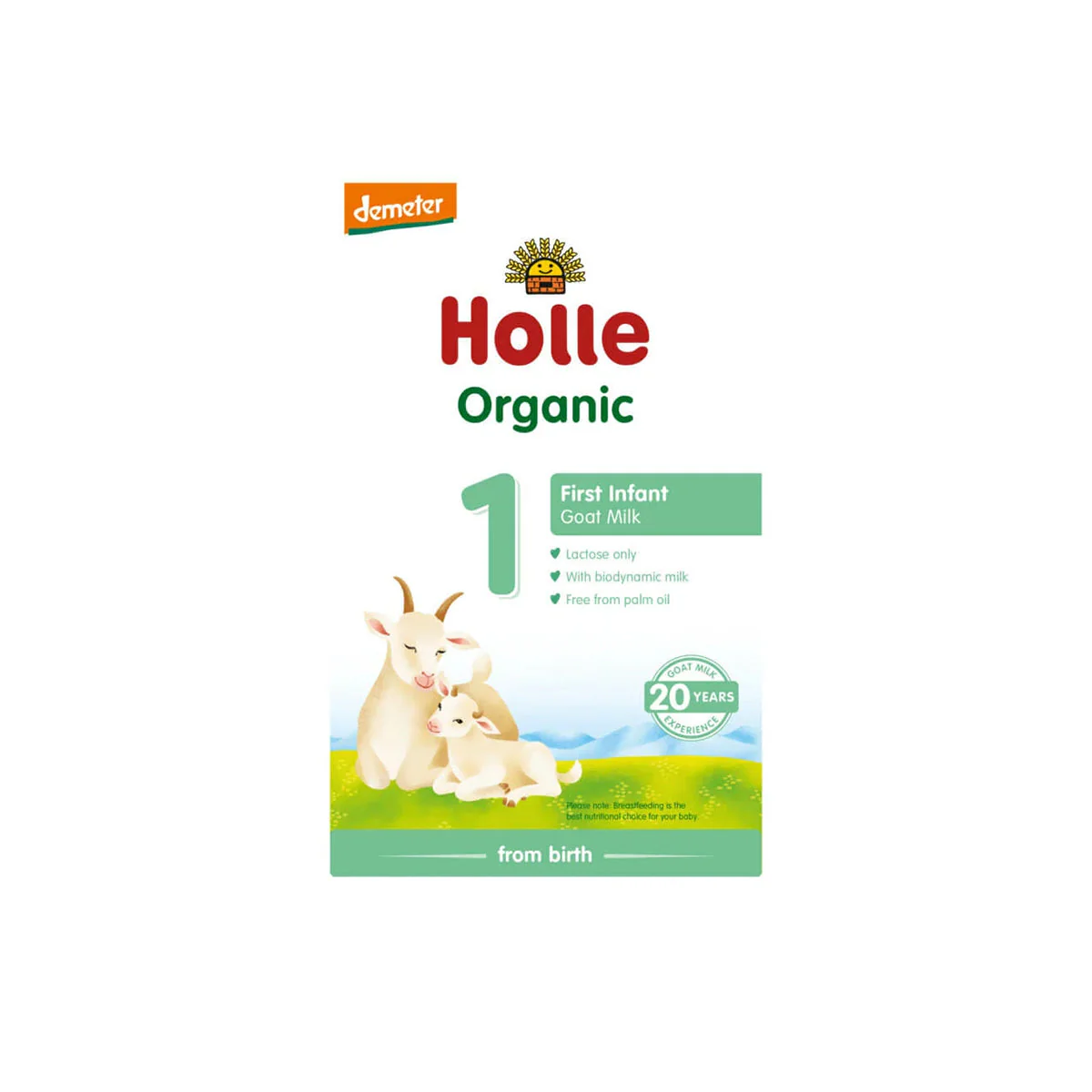 1-es csecsemő tápszer kecsketej alapú - bio - 400g