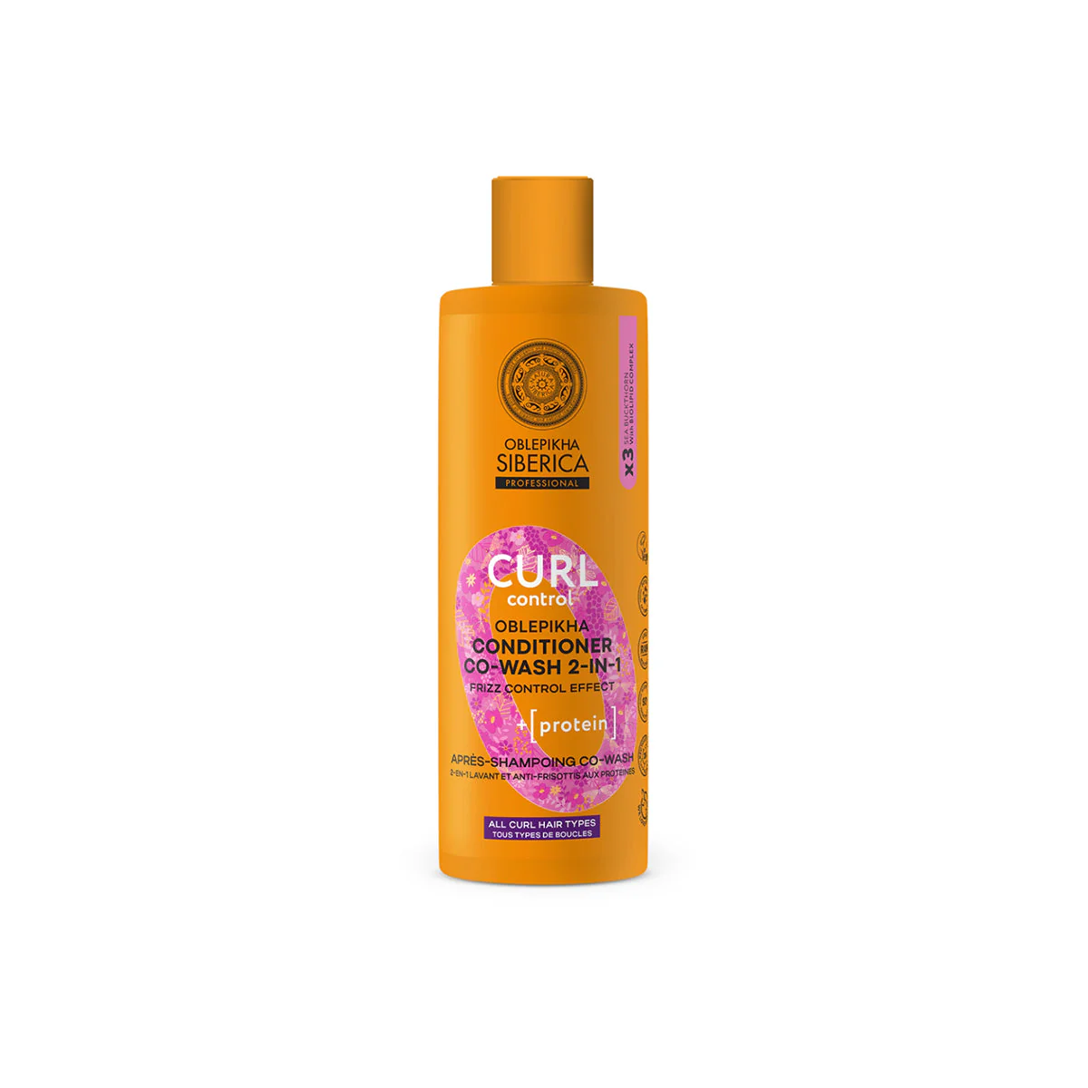 2 az 1-ben Co-washing homoktövis kondicionáló göndör hajra - 400ml