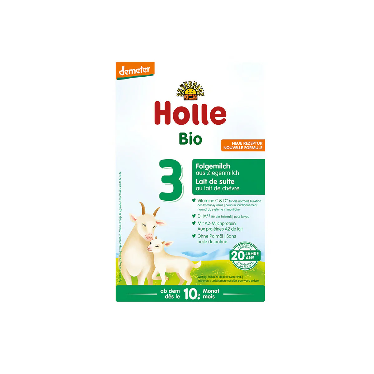 3as csecsemő tápszer kecseketej alapú - bio - 400g