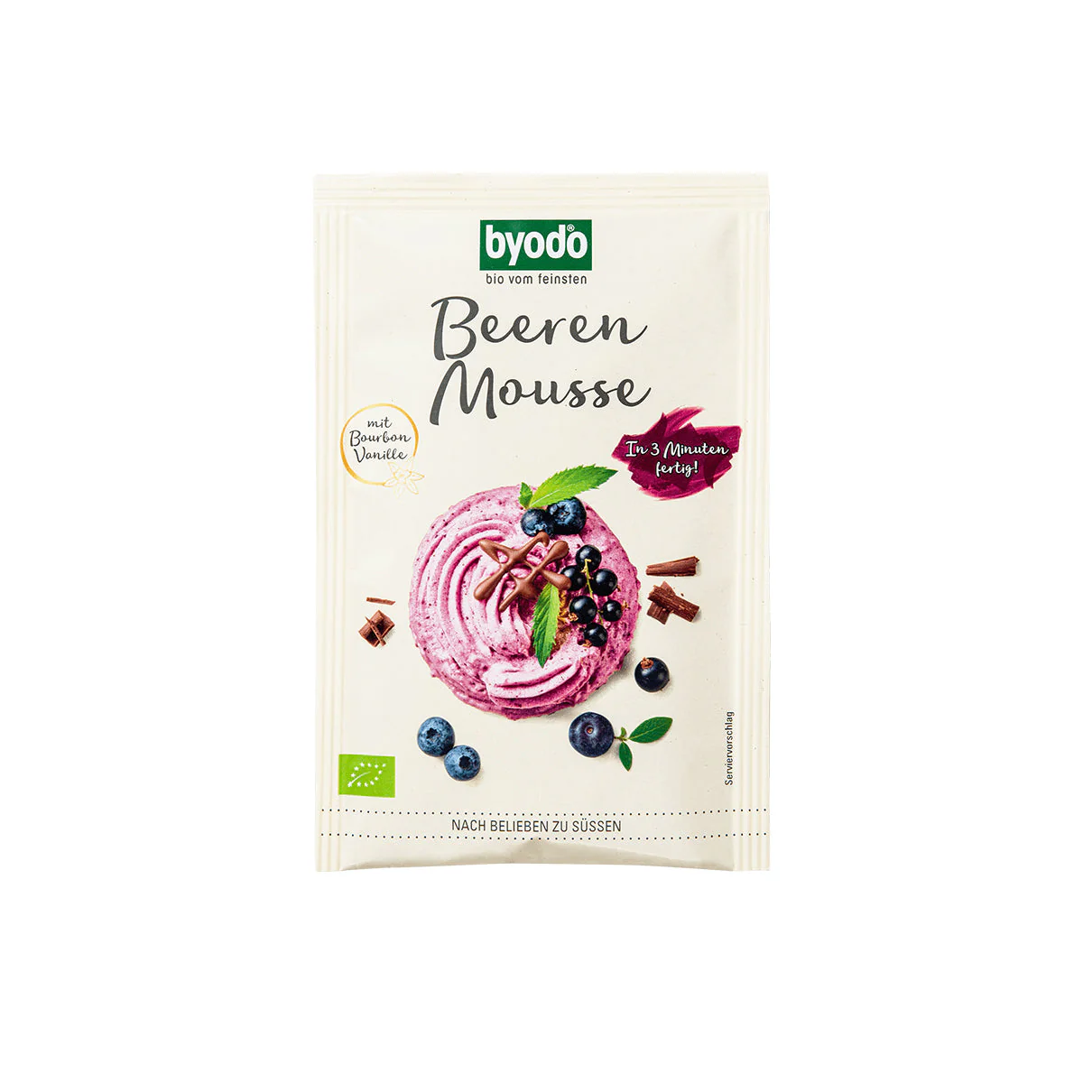 Áfonya-Feketeribizli mousse - bio - 30g