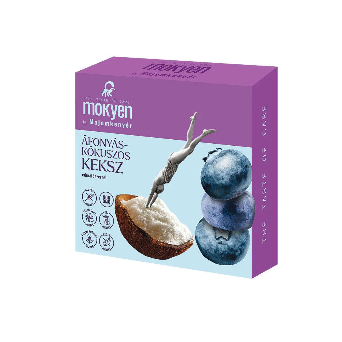 Áfonyás-kókuszos keksz- 50g