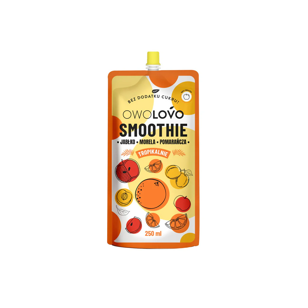 Alma-narancs-sárgabarack smoothie - 250ml