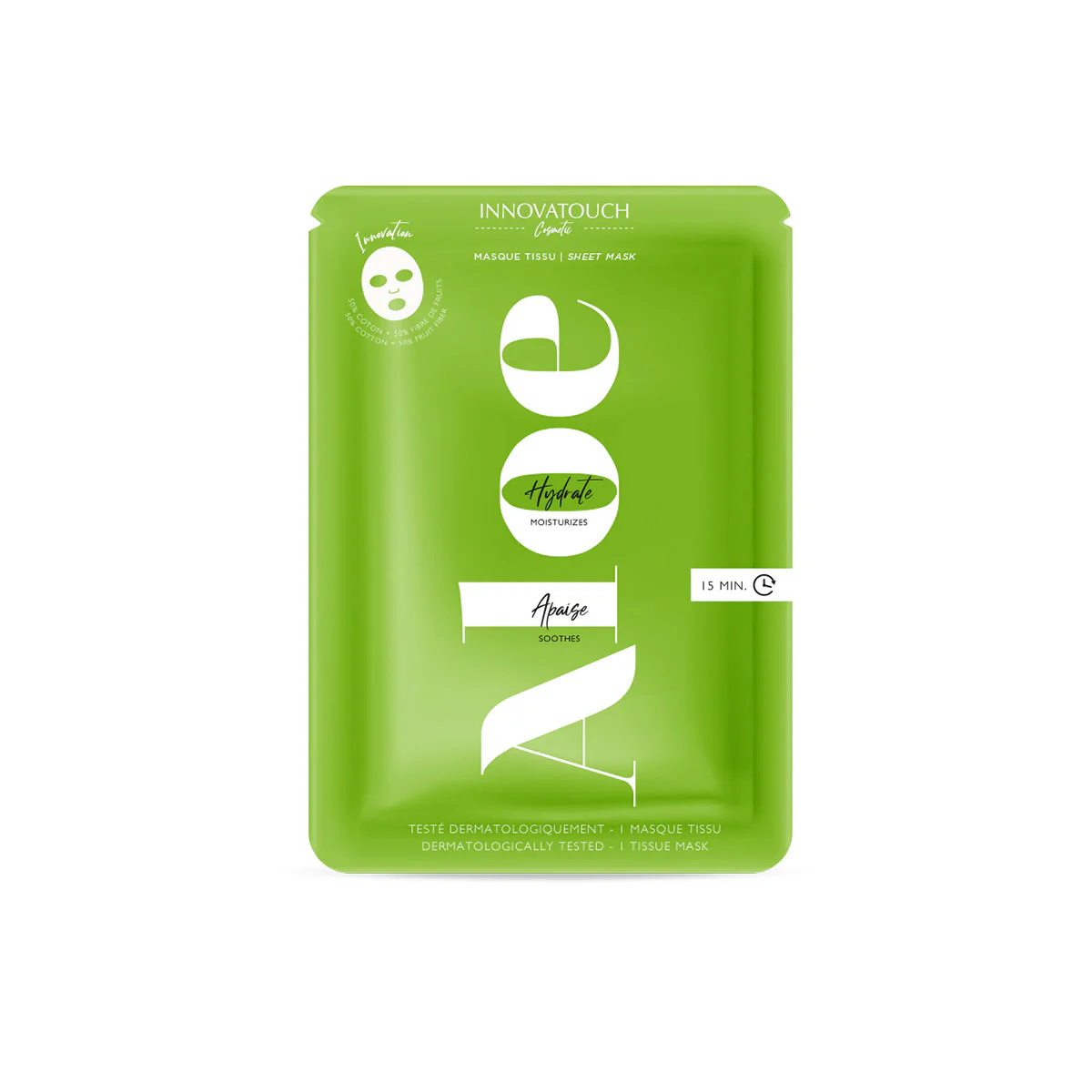 Aloe Vera textil maszk - 1db