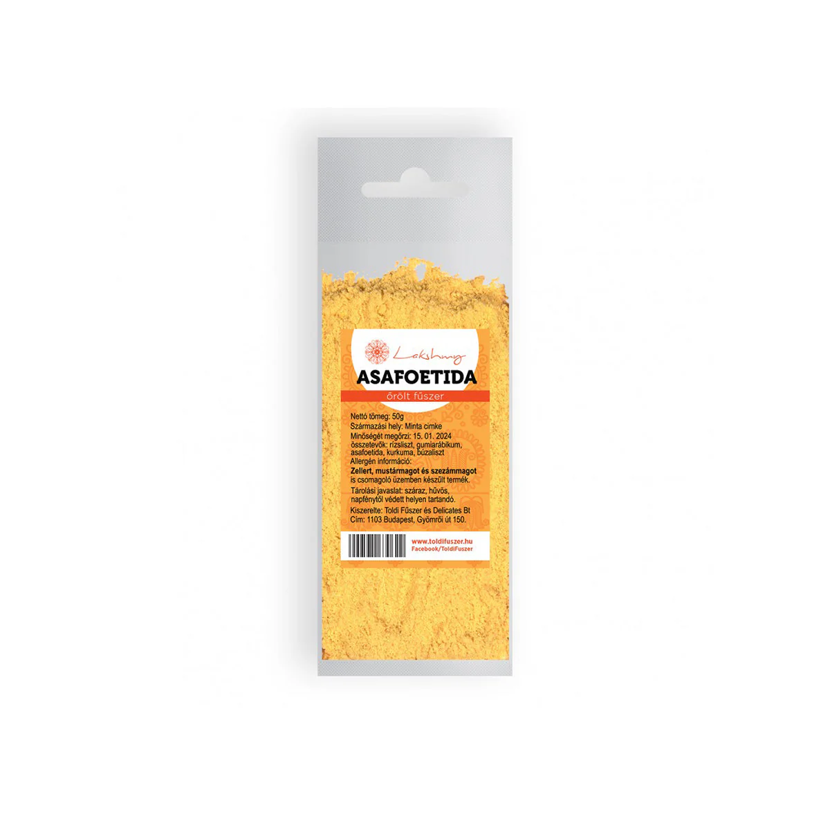 Asafoetida- Hing õrölt - 50g