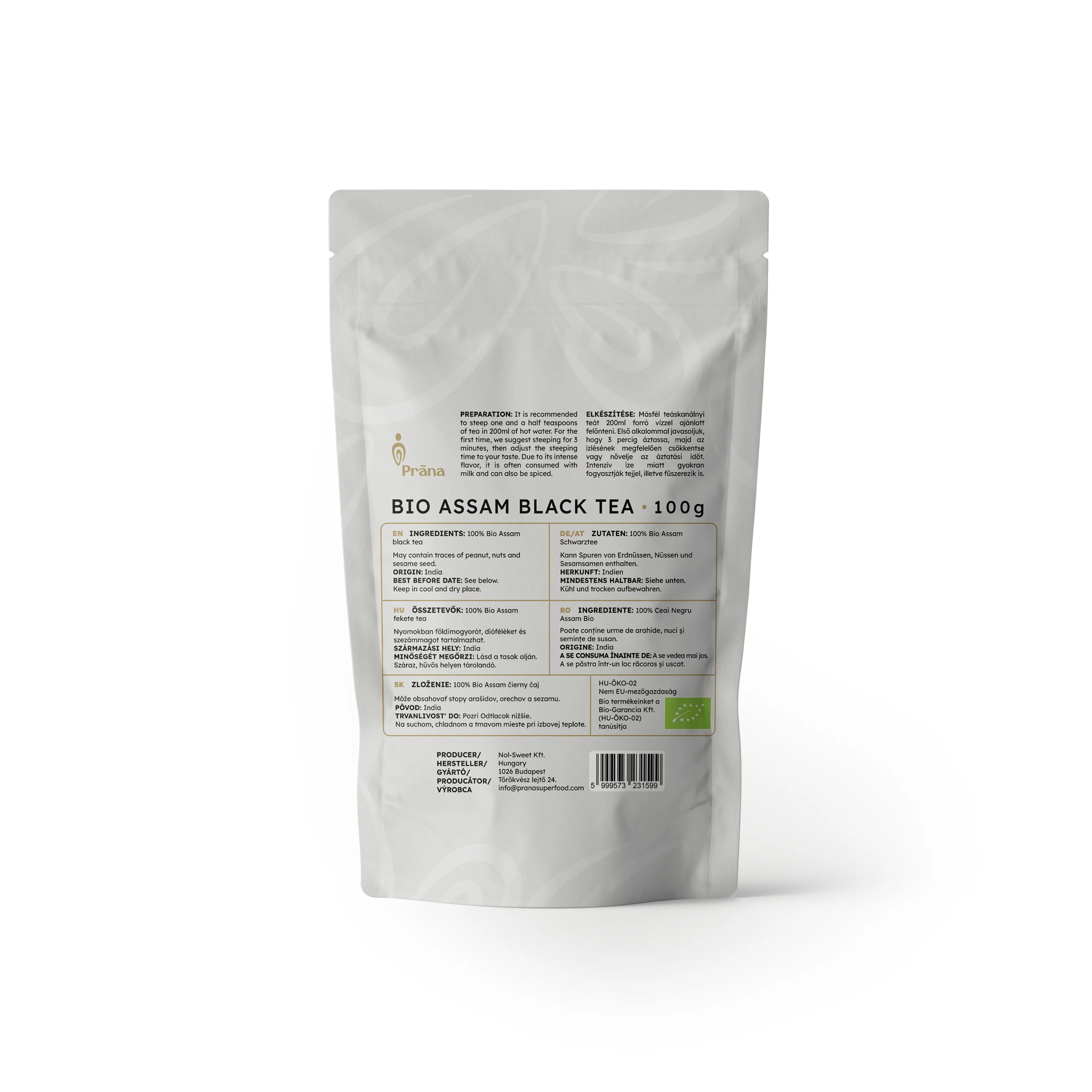 Assam Fekete tea - bio - 100g - Image 2