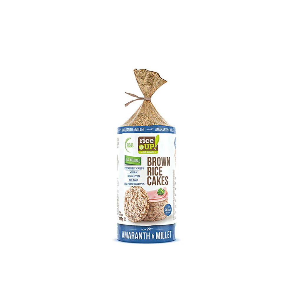 Barna rizses köles-amaránt szelet - 120g