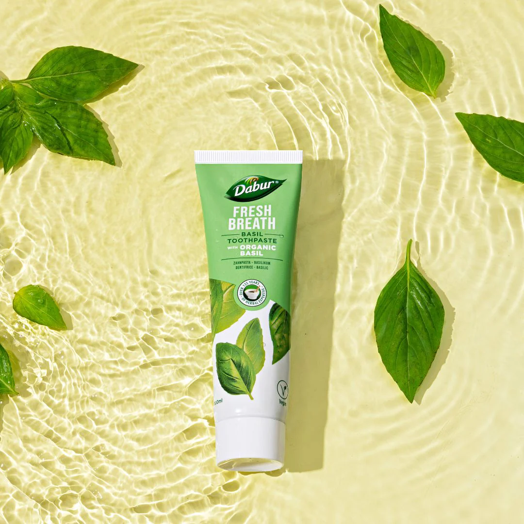 Bazsalikommal (organikus) gyógynövényes fogkrém - 100ml - Image 3
