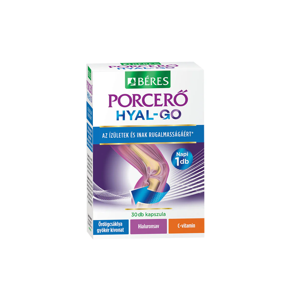Béres Porcerő HYAL-GO kapszula - 30 db