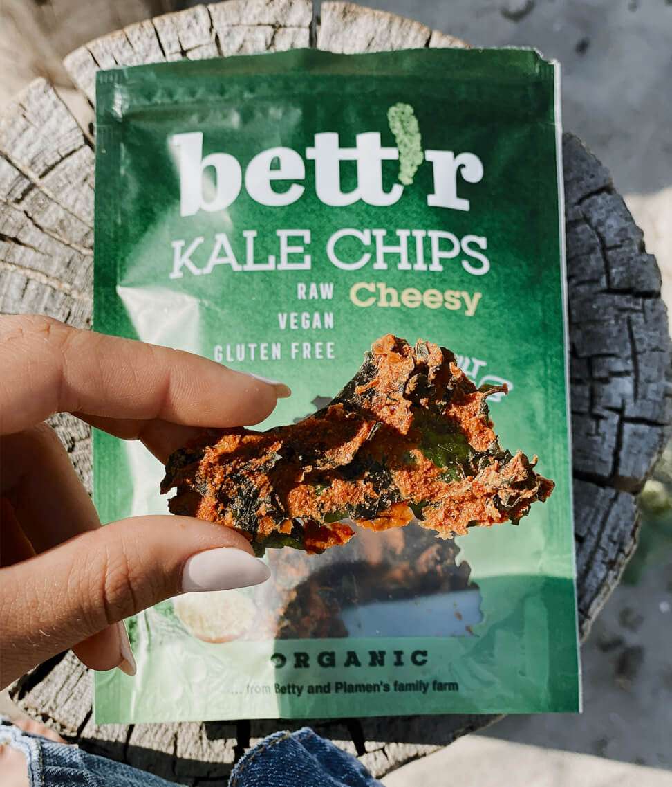 Fodros kelkáposzta chips - Sajtos - bio - 30g - Image 2