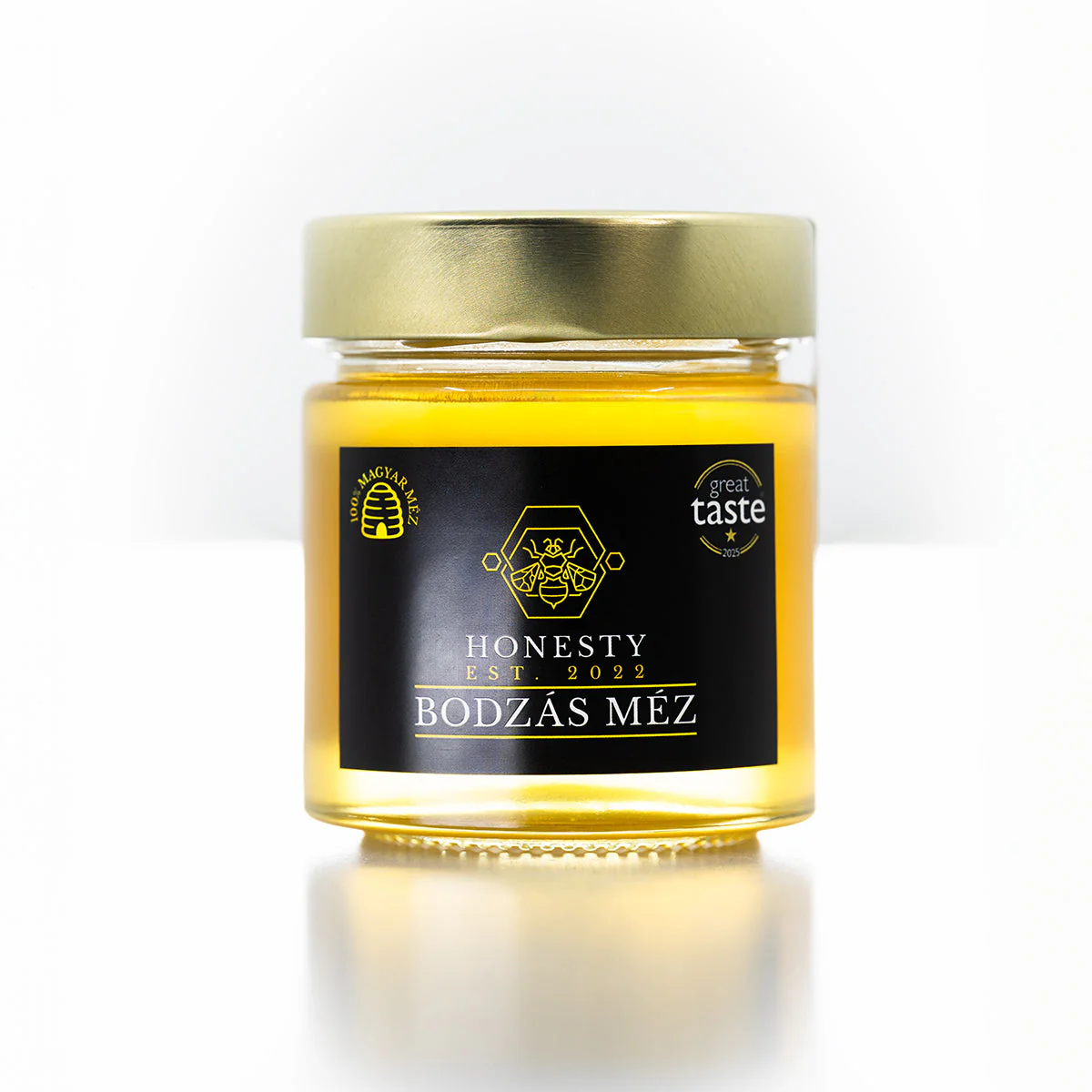Bodza ágyon érlelt akácméz - 310g