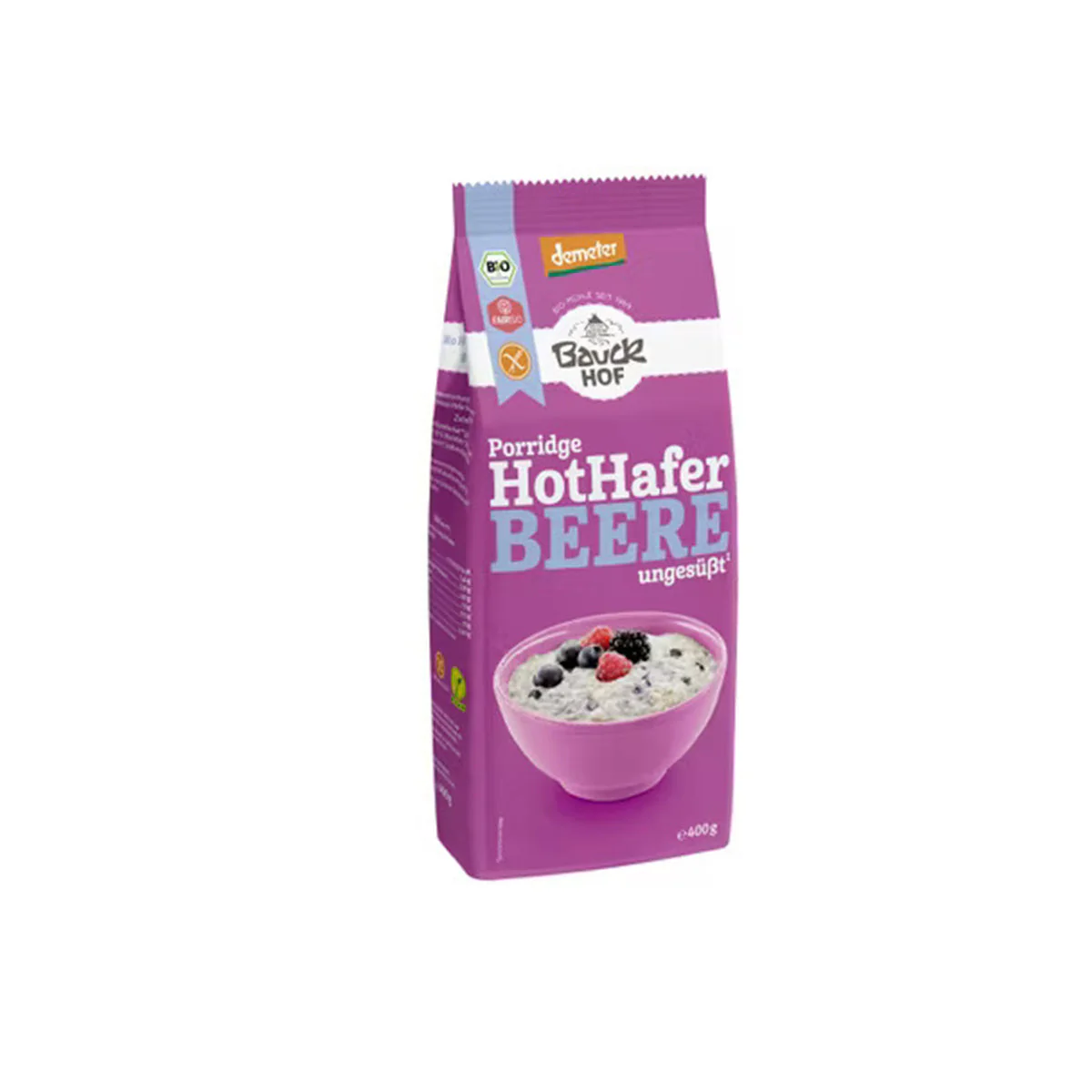 Bogyós gyümölcsös meleg zabkása gluténmentes - bio - 400g
