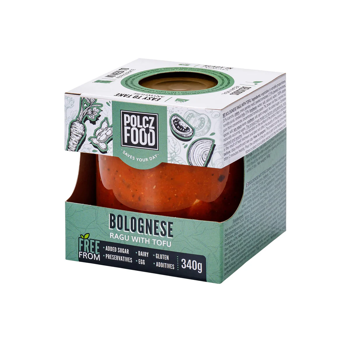 Bolognai ragu tofuval - 340g