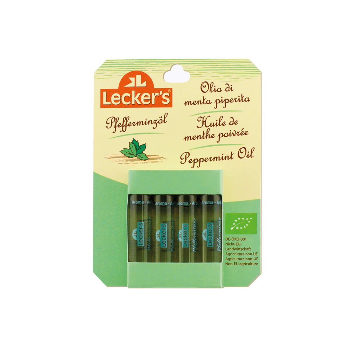 Borsmentaolaj (4x2ml) - bio -  8ml