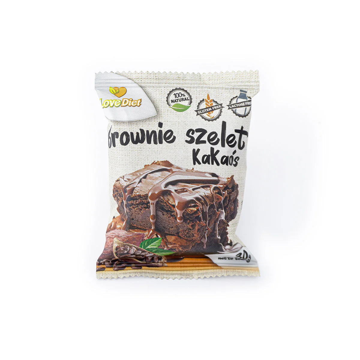 Brownie (kakaós) gluténmentes - 30g
