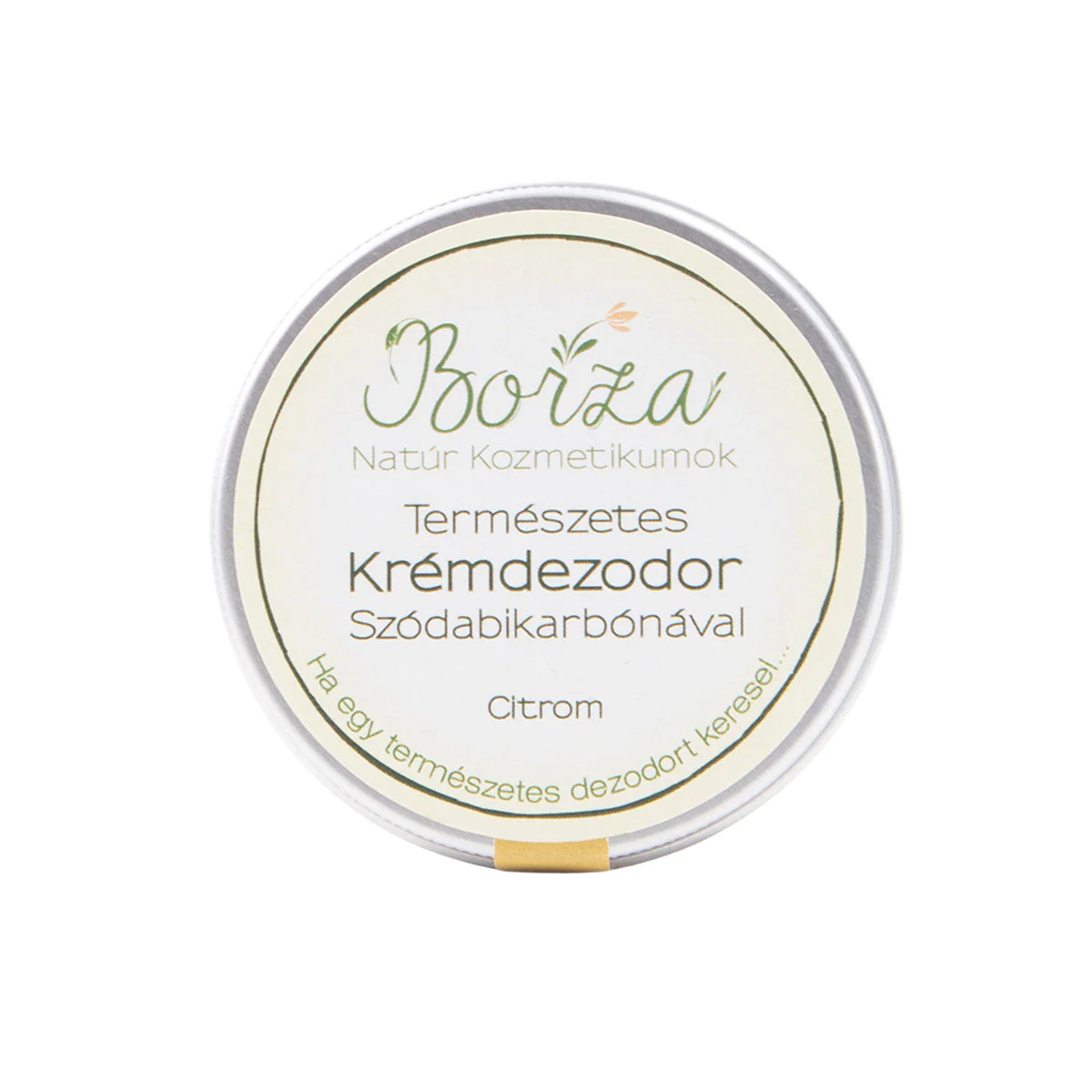 Citromos Krémdezodor Szódabikarbónával 45ml