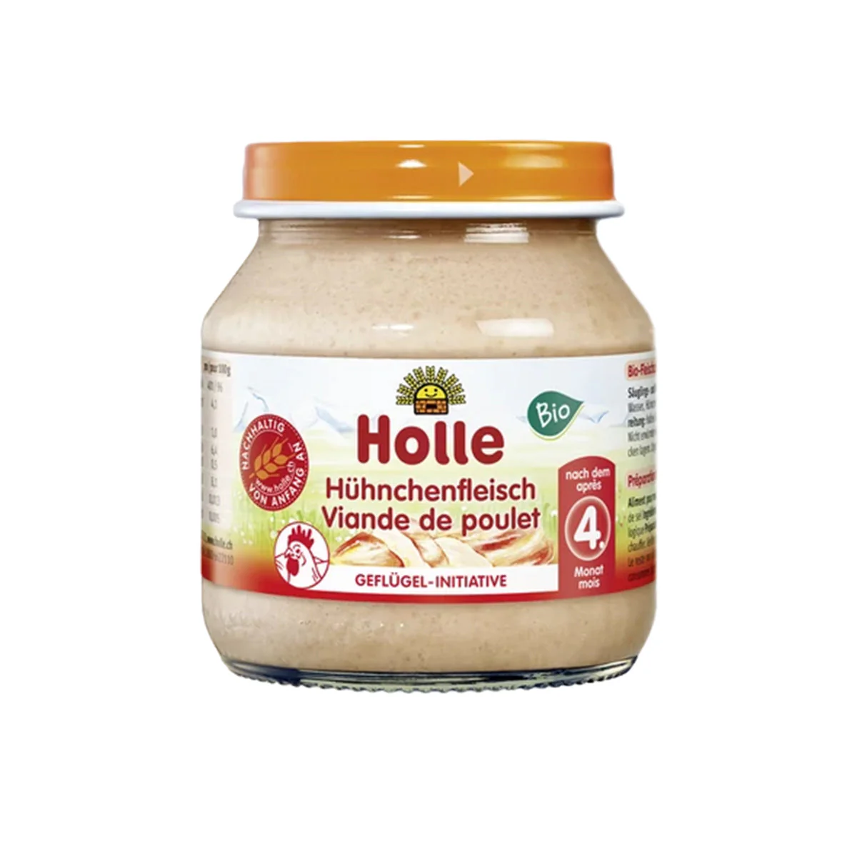 Csirkehús bébiétel - bio - 125g