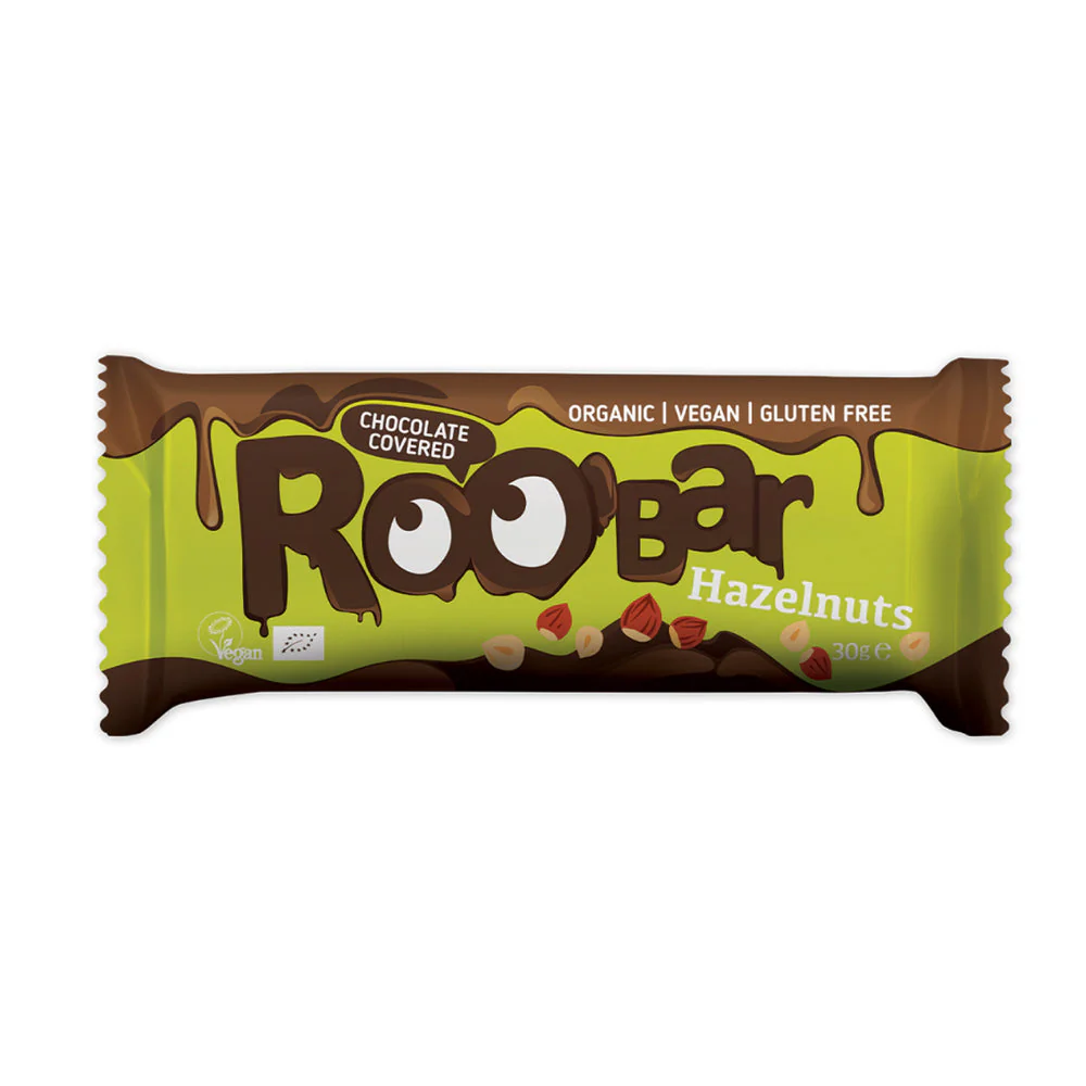 Törökmogyorós csoki mázas szelet - bio - 30g