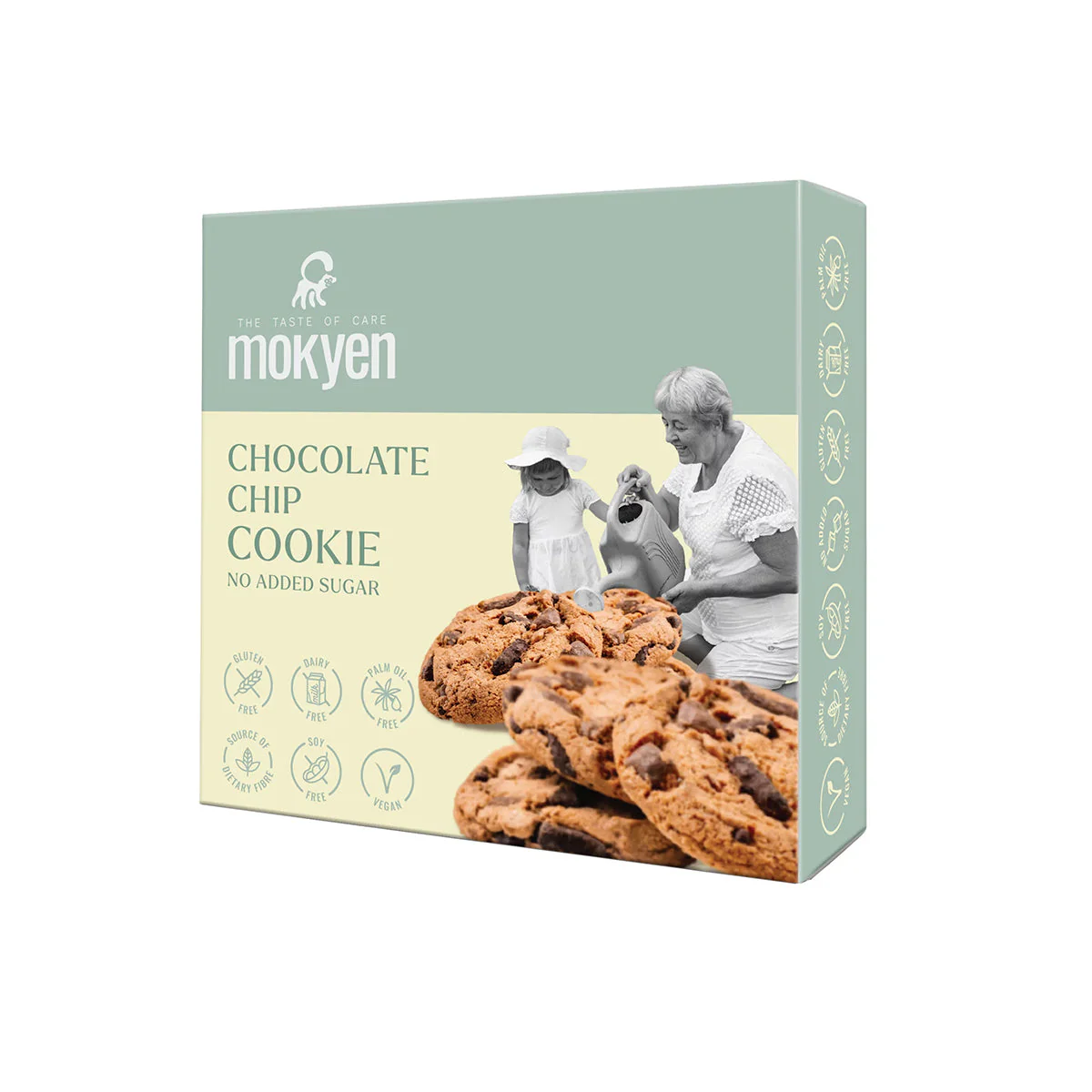 Csokidarabos vegán keksz cukormentes - 50g
