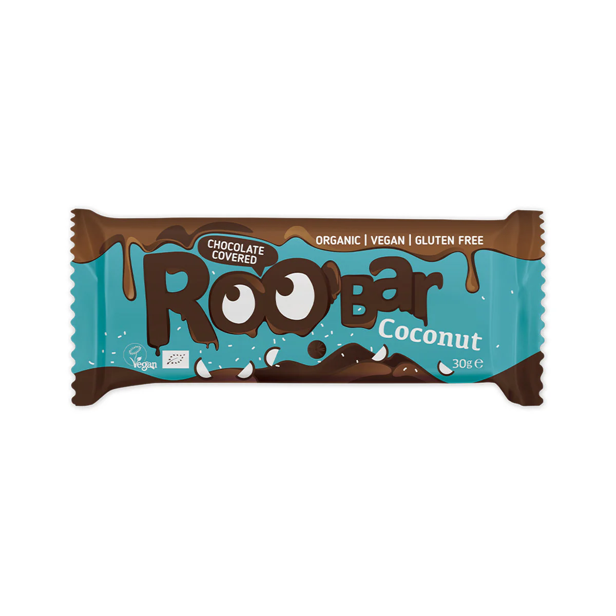 Csokival bevont kókuszos szelet - bio - 30g