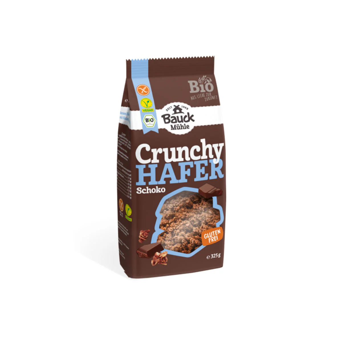 Csokoládés Zab Crunchy gluténmentes - bio - 325g