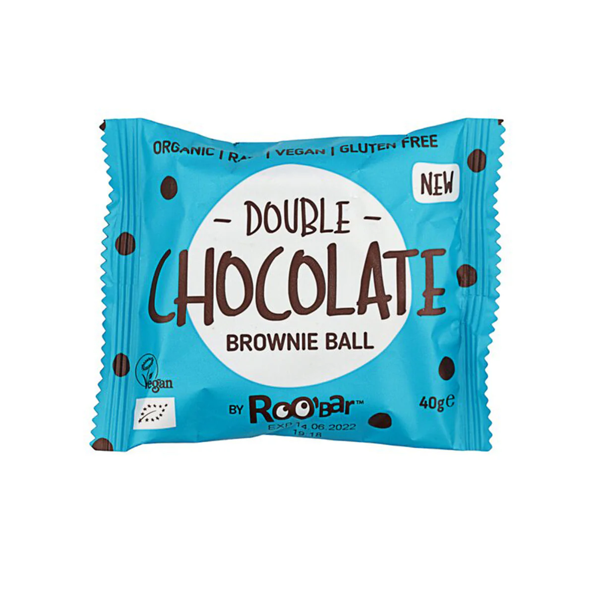 Duplacsokis brownie golyók - bio - 40g