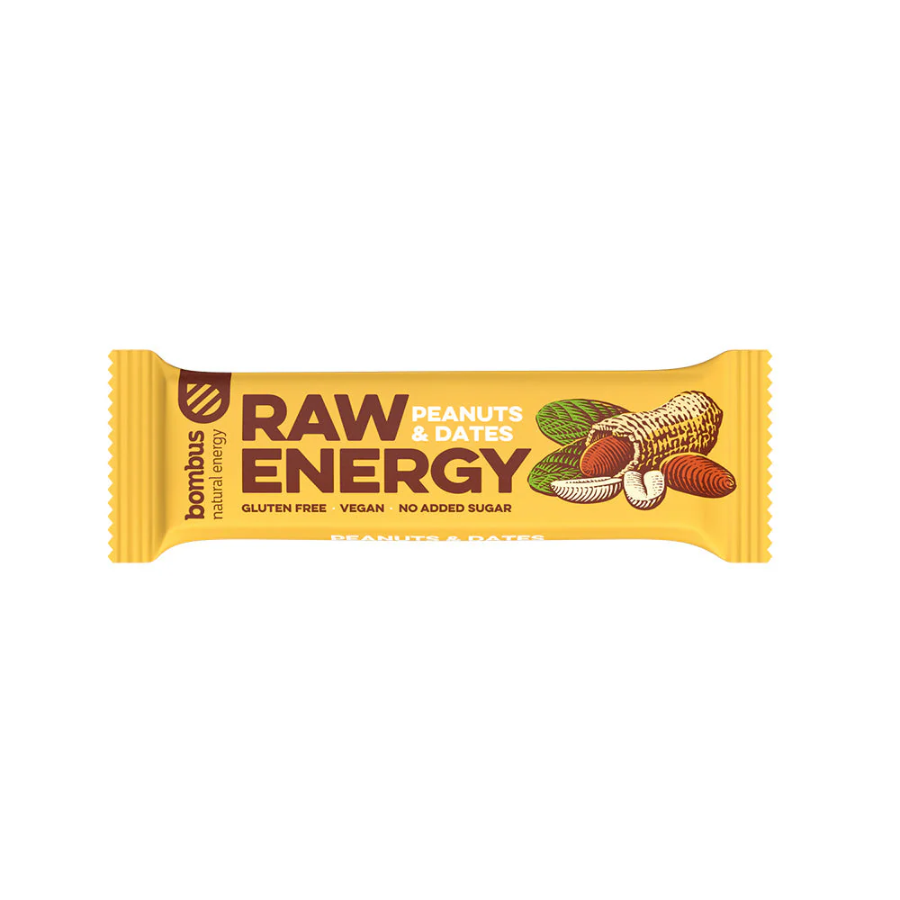 Földimogyorós-datolyás nyers szelet - 50g