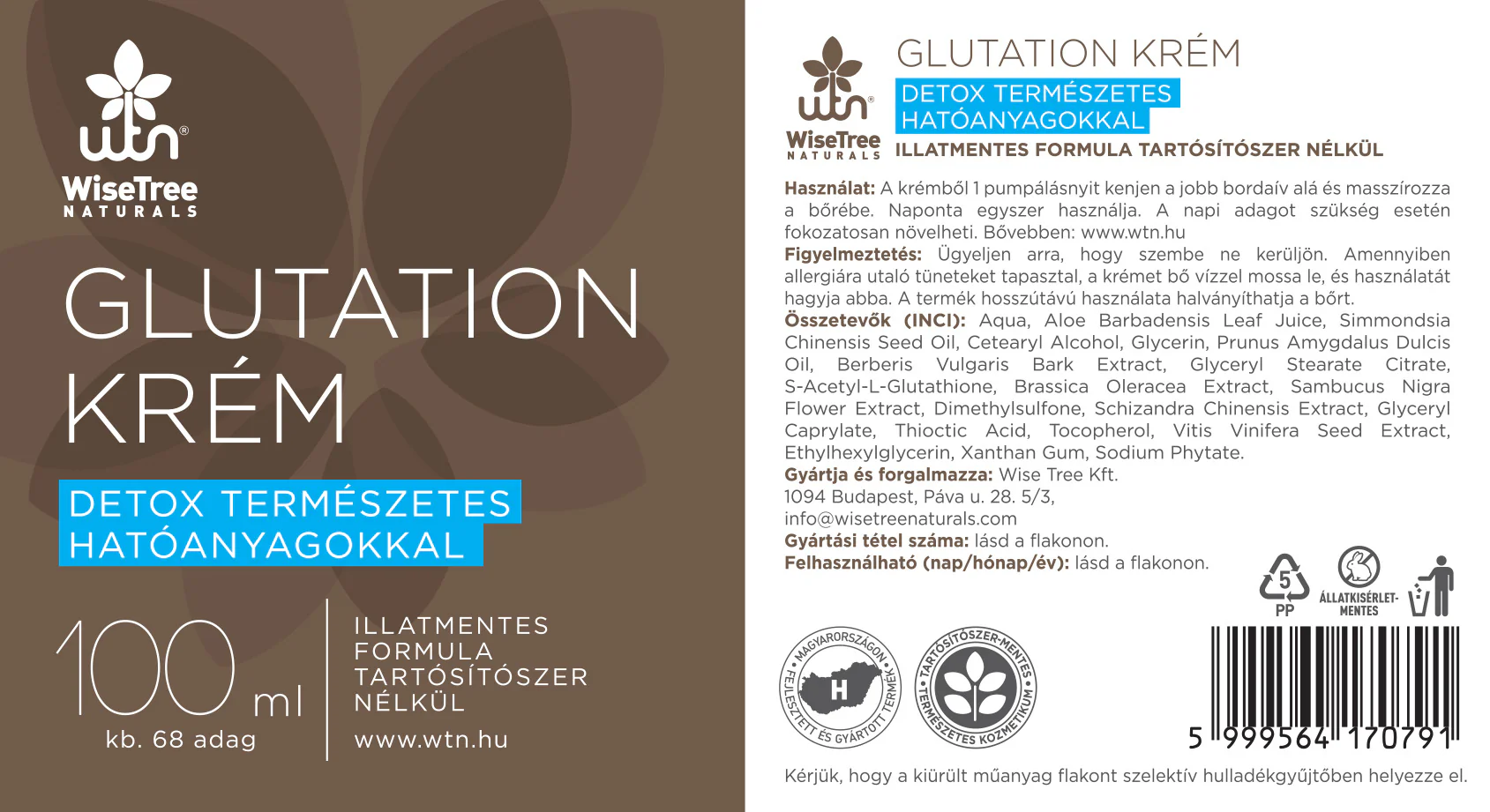 Glutation krém - 100ml - Image 2