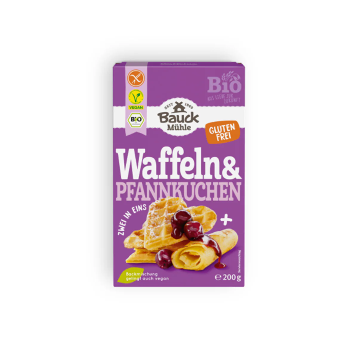 Gofri és palacsinta lisztkeverék gluténmentes - bio - 200g