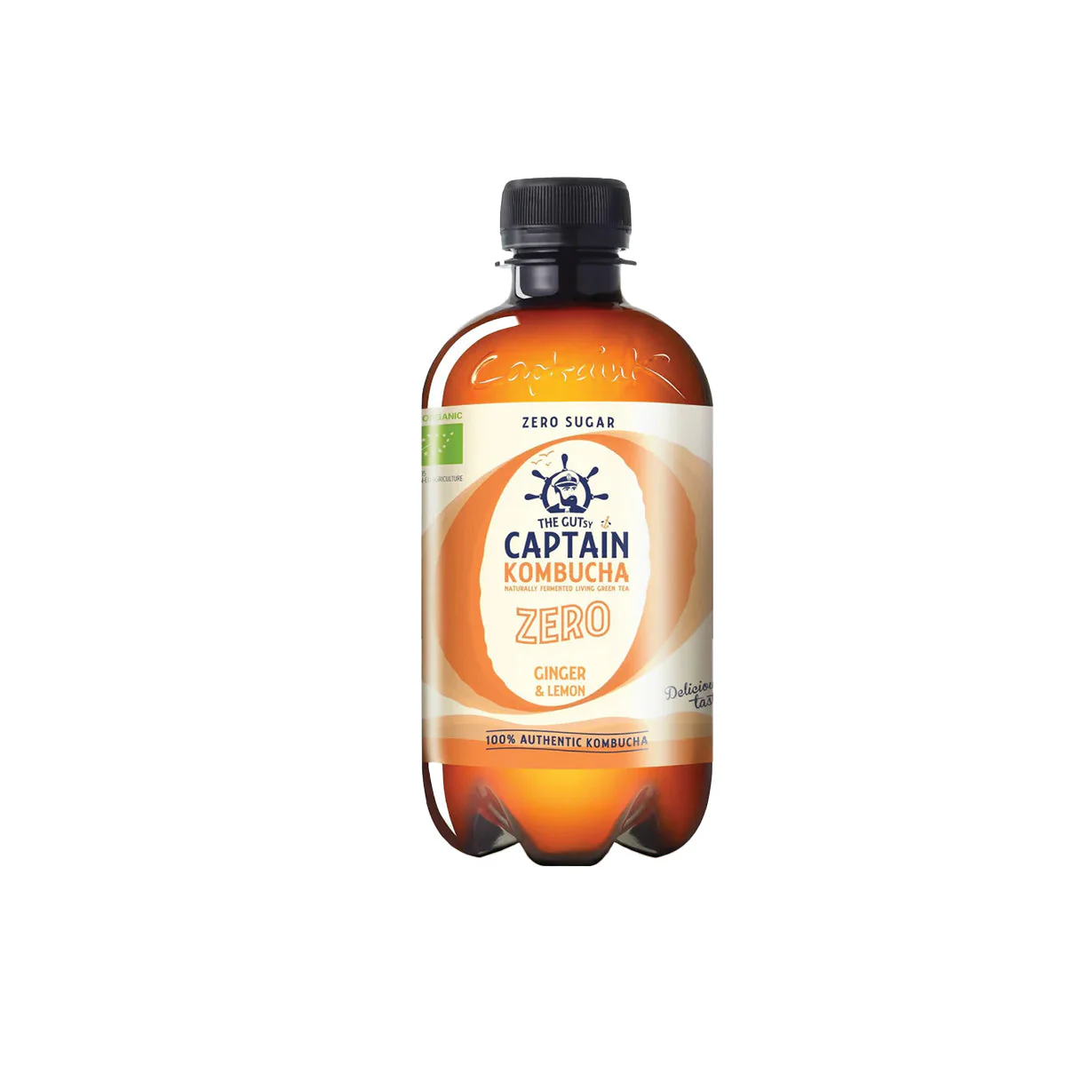 Gyömbér-citrom zero kombucha - 400ml