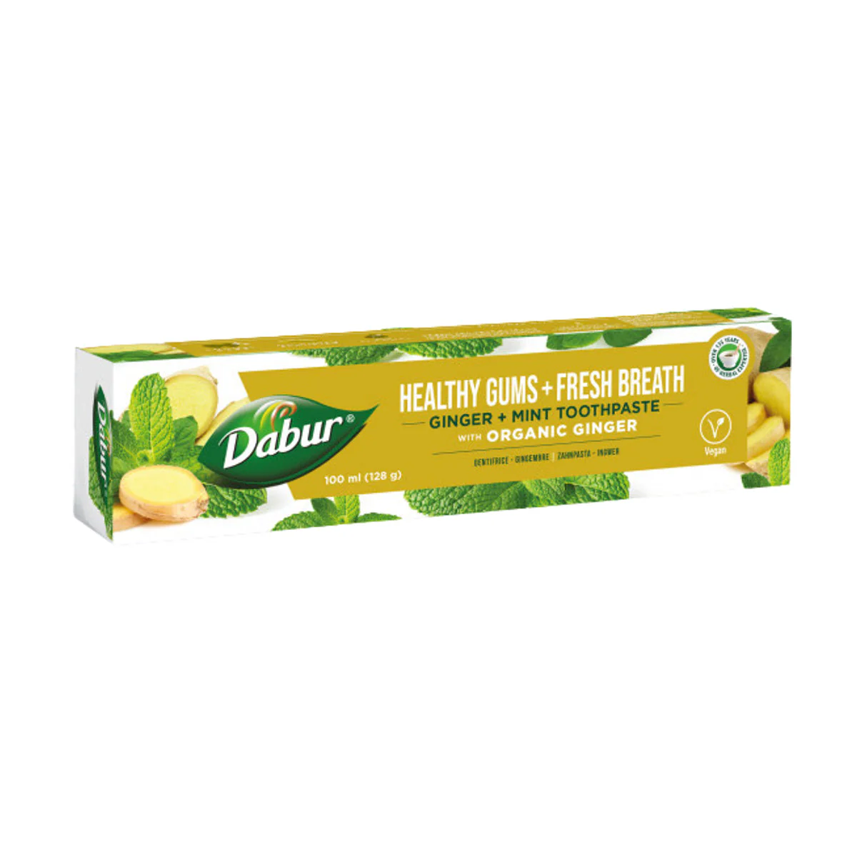 Gyömbér és menta fluoridmentes fogkrém -100ml
