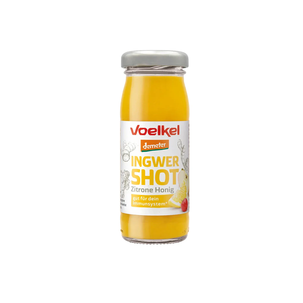 Gyömbér Shot citrom-méz demeter - bio -  95ml