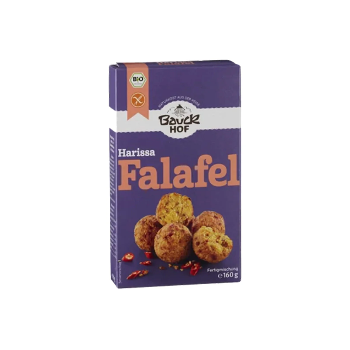 Harissa falafel gluténmentes lisztkeverék - bio - 160g