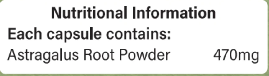 Astragalus 470mg - 90db - Image 5