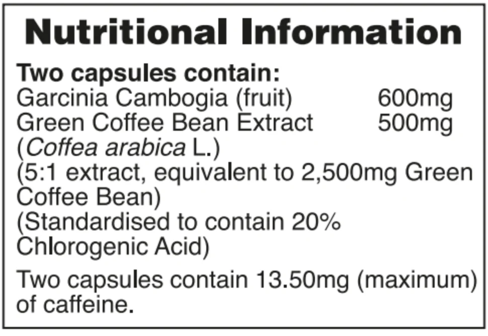 Garcinia Cambogia és Zöld kávé - 60db - Image 2