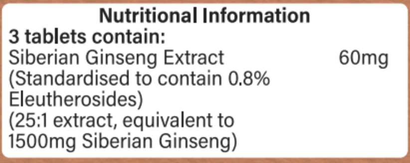 Szibériai Ginseng 1500mg - 120db - Image 5