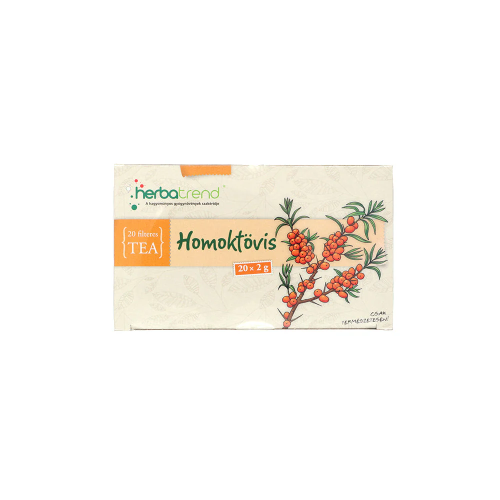 Homoktövis tea - filteres - 20db