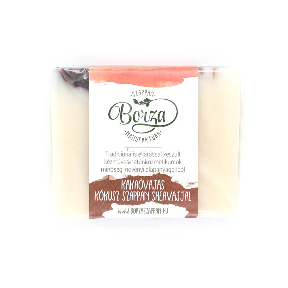 Kakaóvajas Kókusz szappan Sheavajjal - 100g