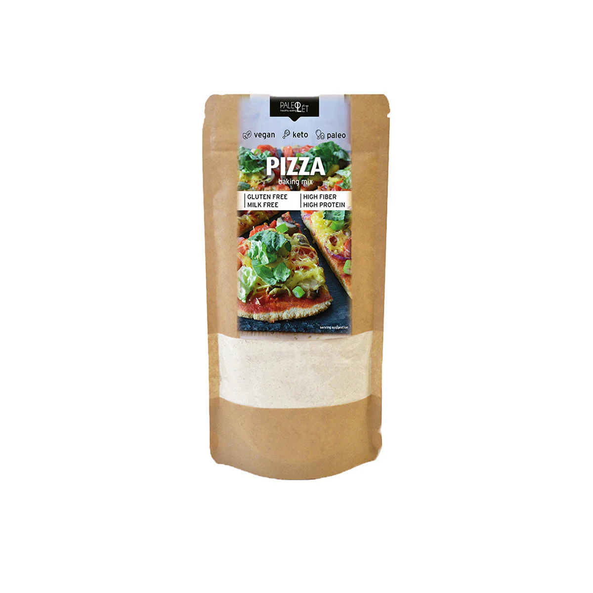Keto Pizza lisztkeverék vegtán - 155g
