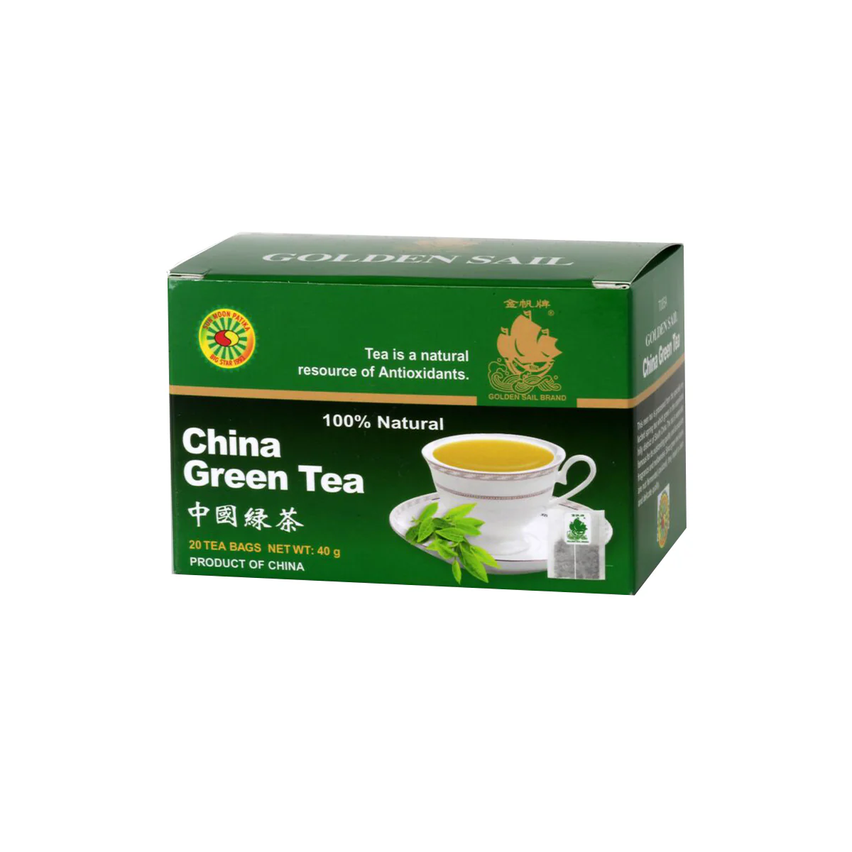 Kínai zöld tea - filteres - 20db