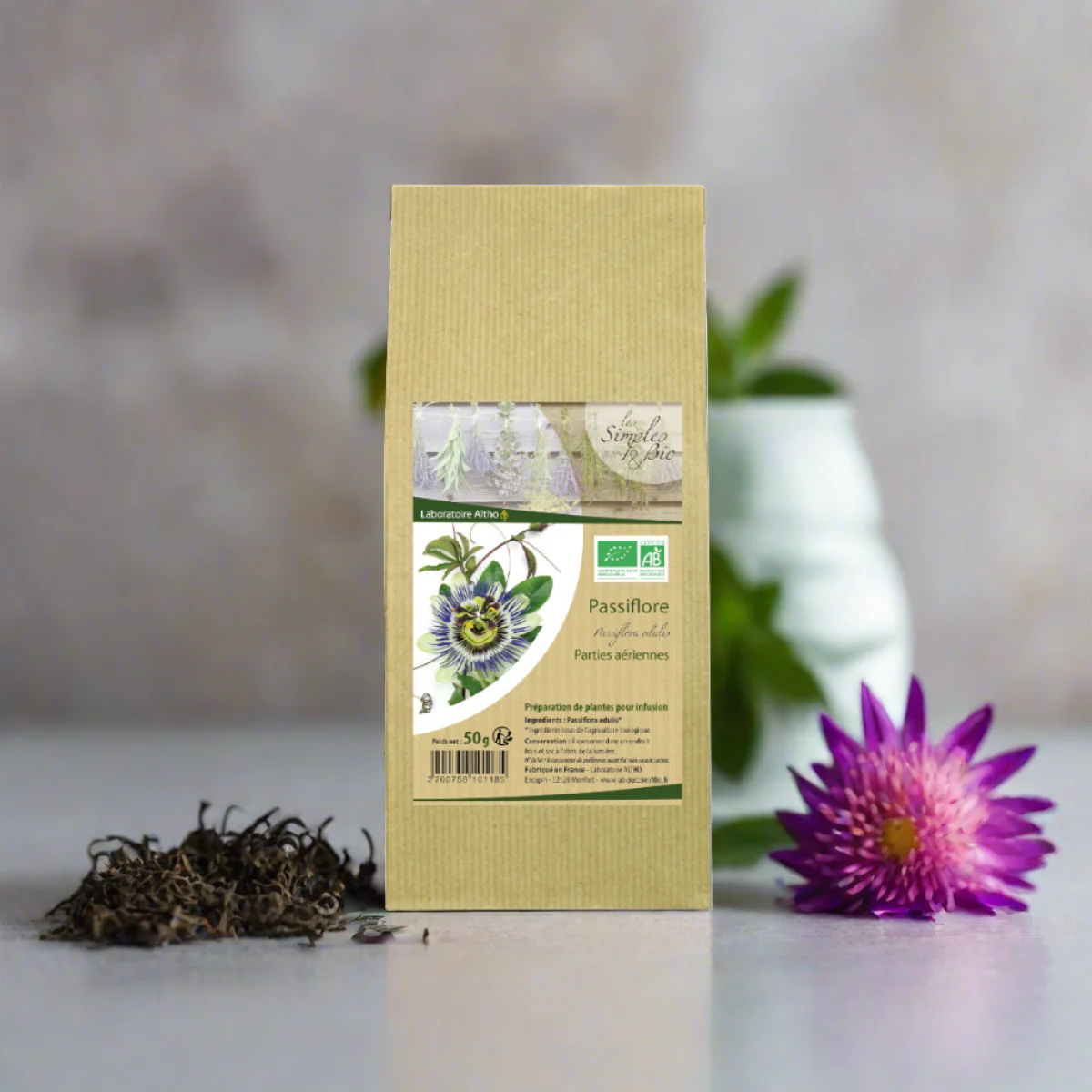 Golgotavirág tea bio - 50g - Image 2