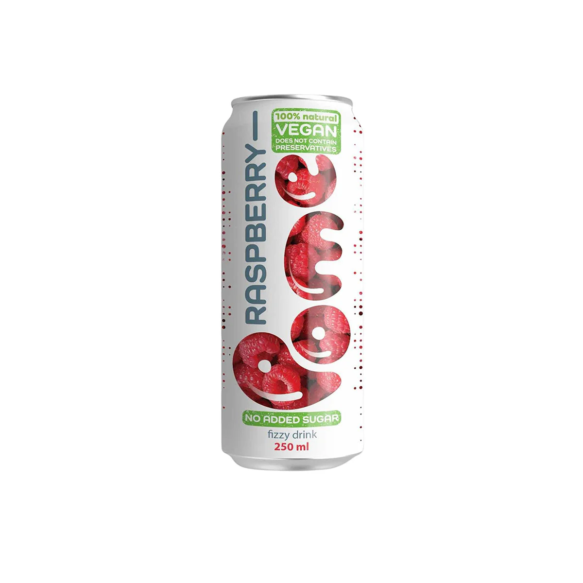 Málna szénsavas gyümölcsital - 250ml