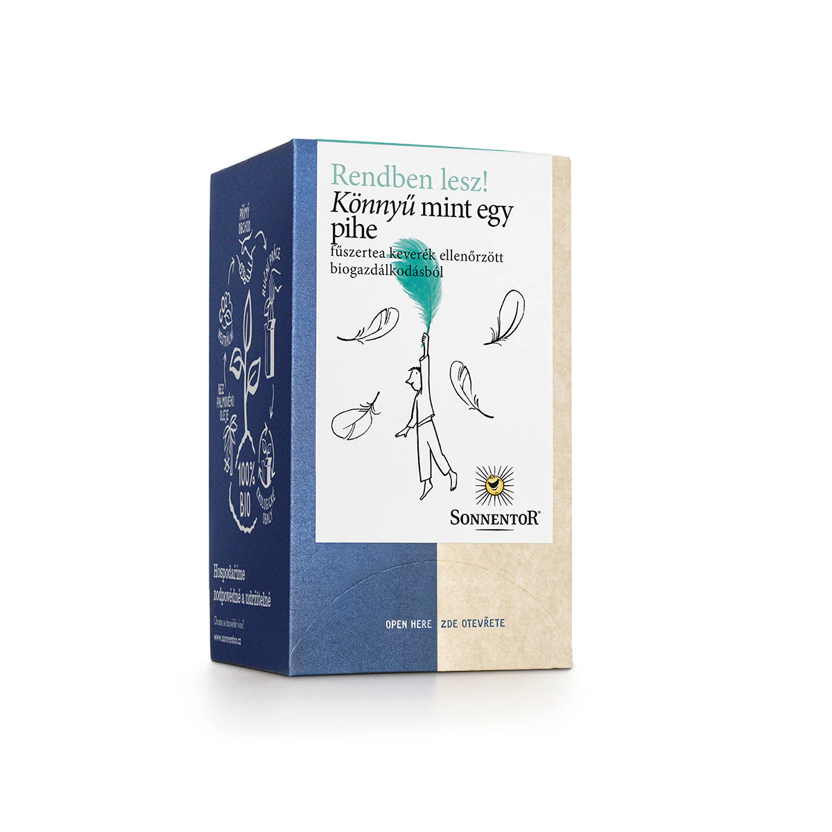 Mate&herbál Rendben lesz teakeverék - bio -  27g
