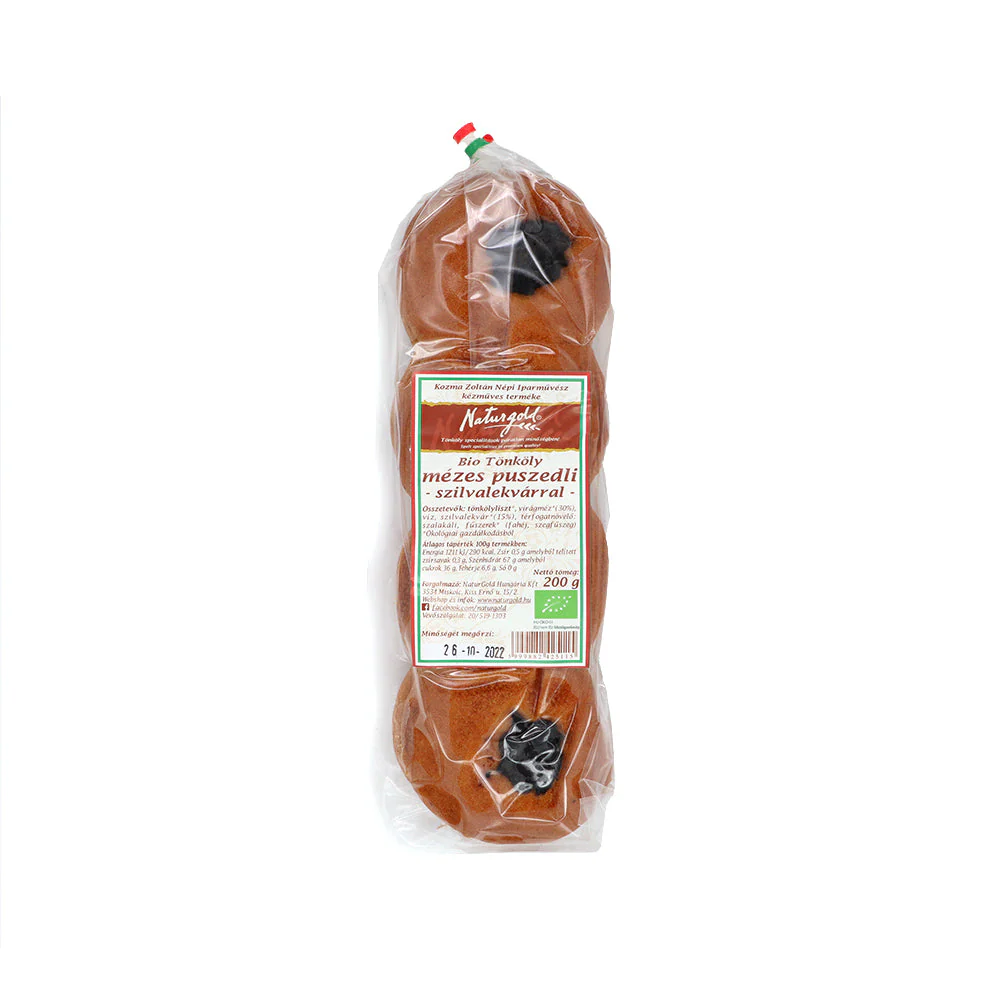 Mézes tönköly puszedli lekvárral - 200g