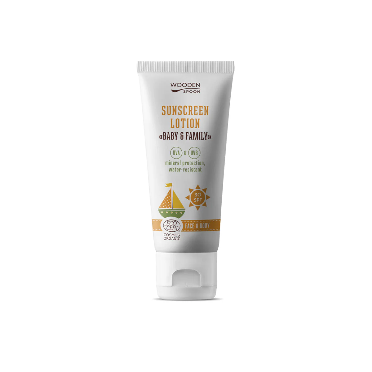 Naptej és testápoló SPF 30 - bio - 100ml