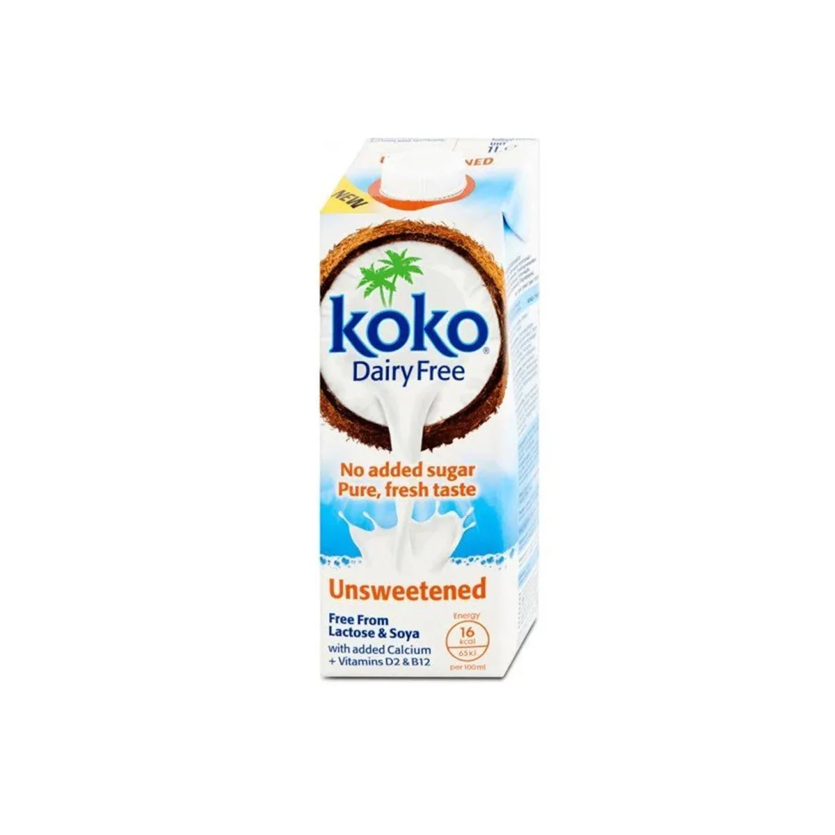 Natúr cukormentes kókusztejital - 1l