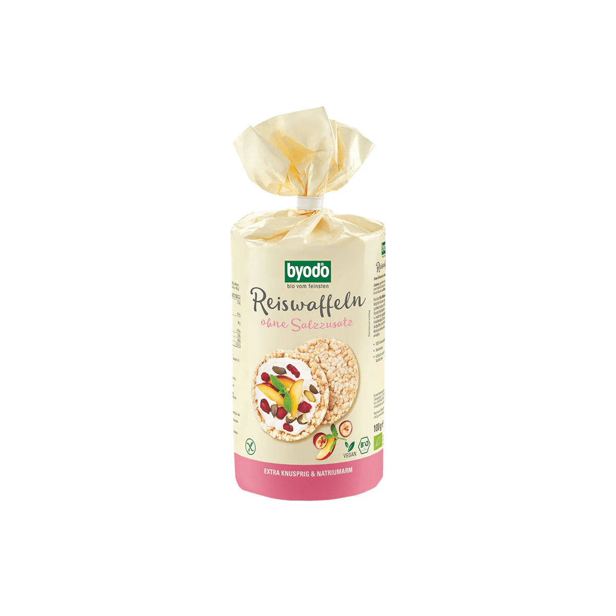 Natúr rizsszelet gluténmentes - bio - 100g