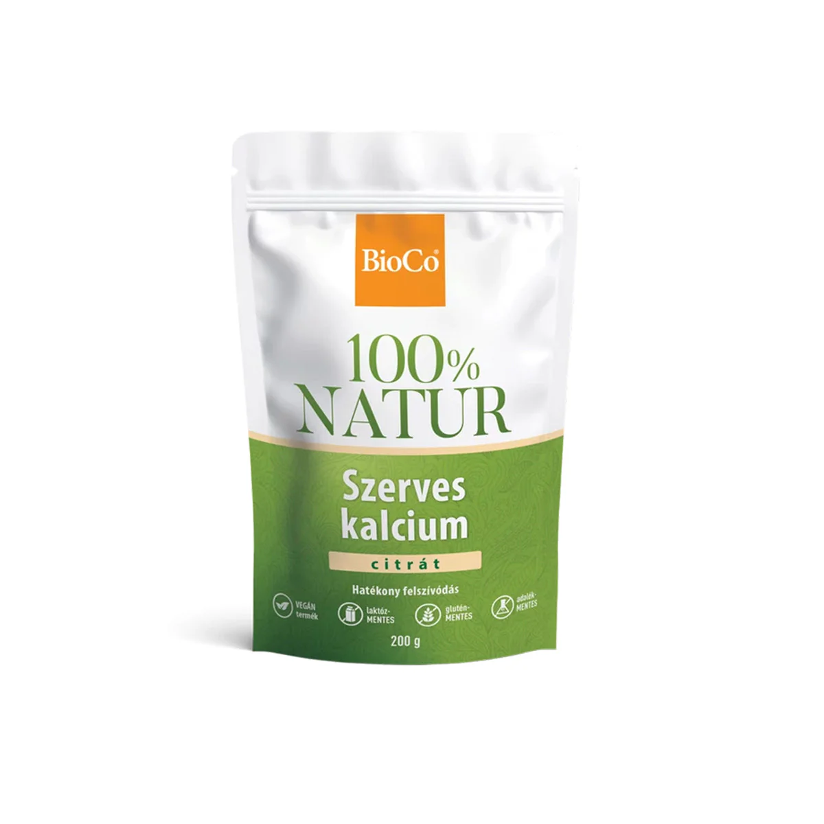 Natur Szerves Kalcium Citrát Por 200g