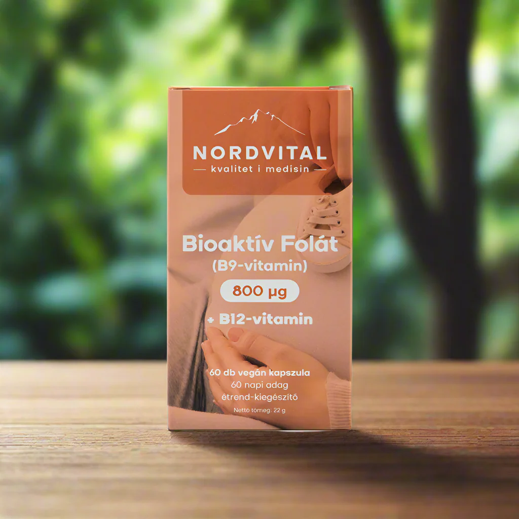 Bioaktív Folát (B9-Vitamin) 800mcg - 60db - Image 3