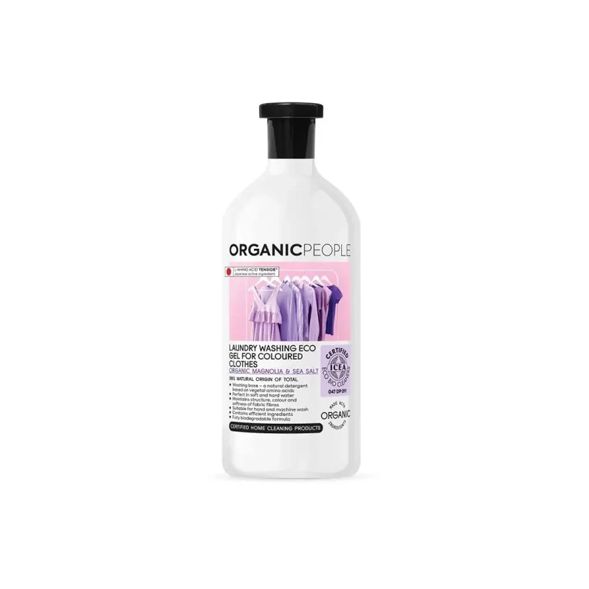 Öko Mosógél színes ruhákhoz bio magnóliával és tengeri sóval - 1000ml