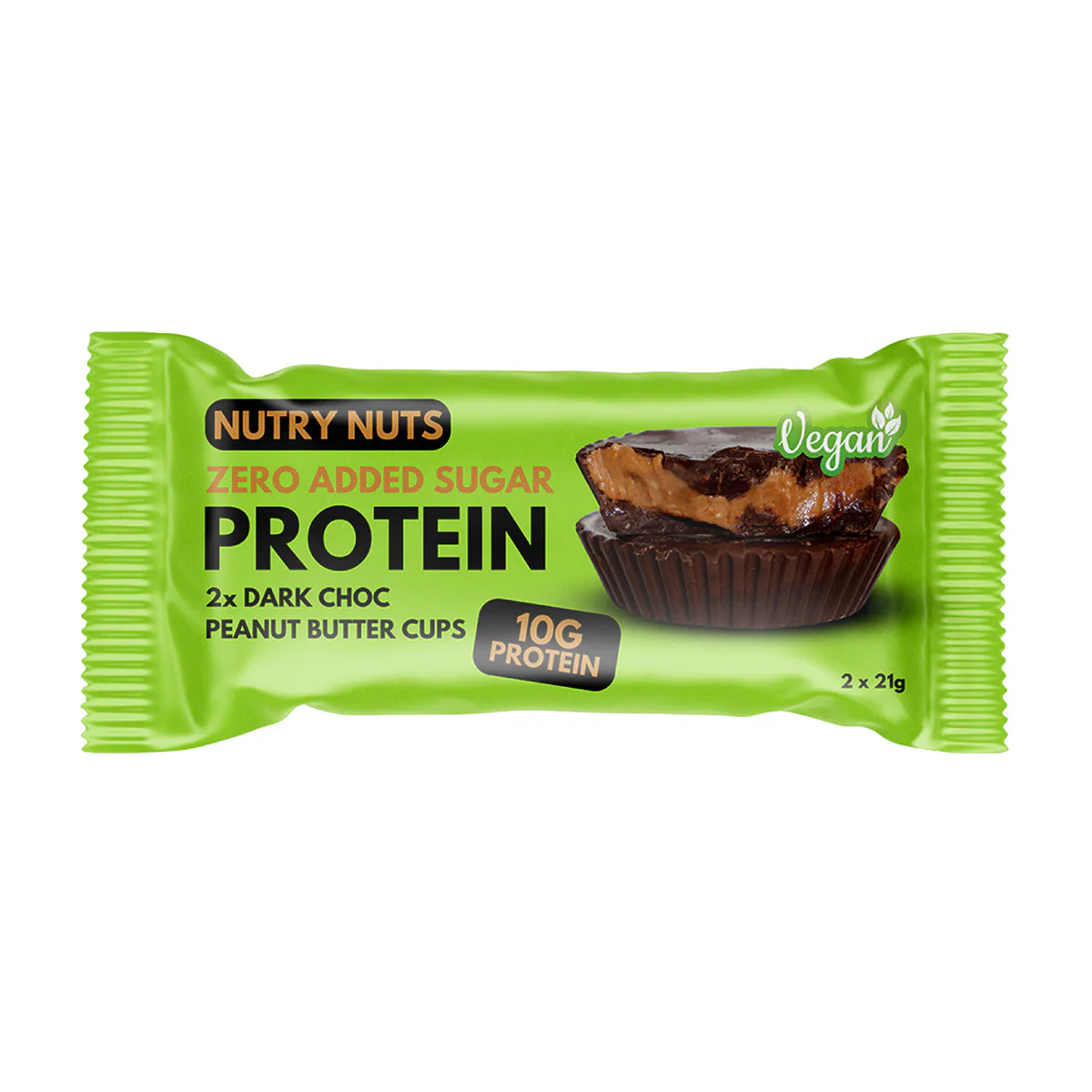 Protein VEGAN Földimogyoróvajas Csokikorong - Étcsokis - 42g